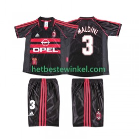 AC Milan MALDINI 3 1999 Voetbalshirts Retro Kind Third 1998